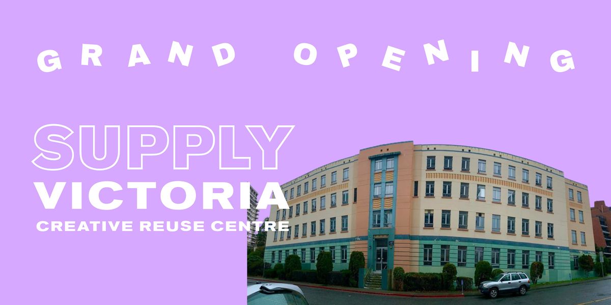 Creative Reuse Centre Grand Opening Party 750 Fairfield Rd, Victoria