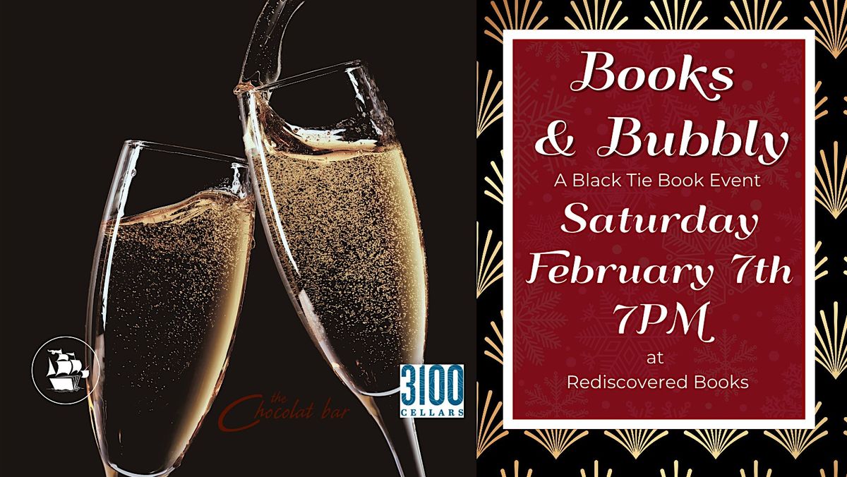 Books and Bubbly - A Black Tie Book and Wine Event