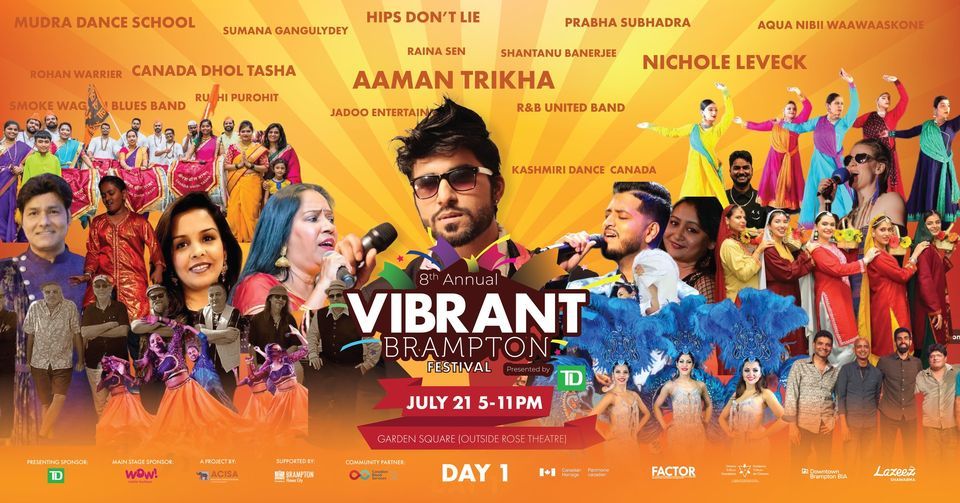Vibrant Brampton 2023 Festival - Day 1 | FREE ADMISSION & PARKING