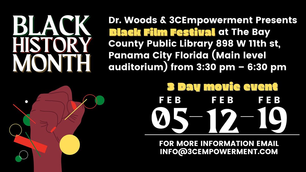 Black Film Festival in Bay County 898 W 11th St, Panama