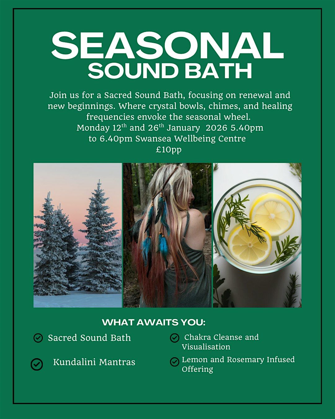 Seasonal Sound Bath 26th January