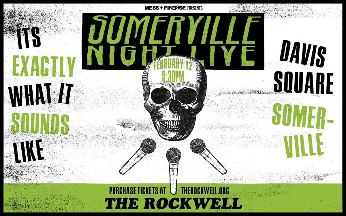 Somerville Night Live The Rockwell Somerville MA February 12 2022 somerville-night-live-the-rockwell-somerville-ma-february-12-2022