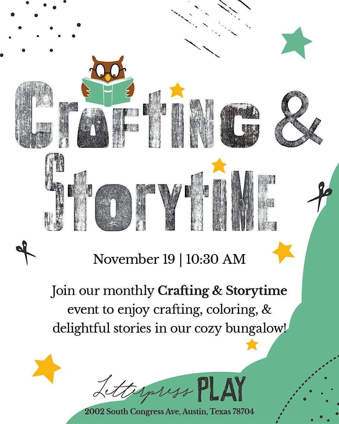 November Crafting & Storytime
