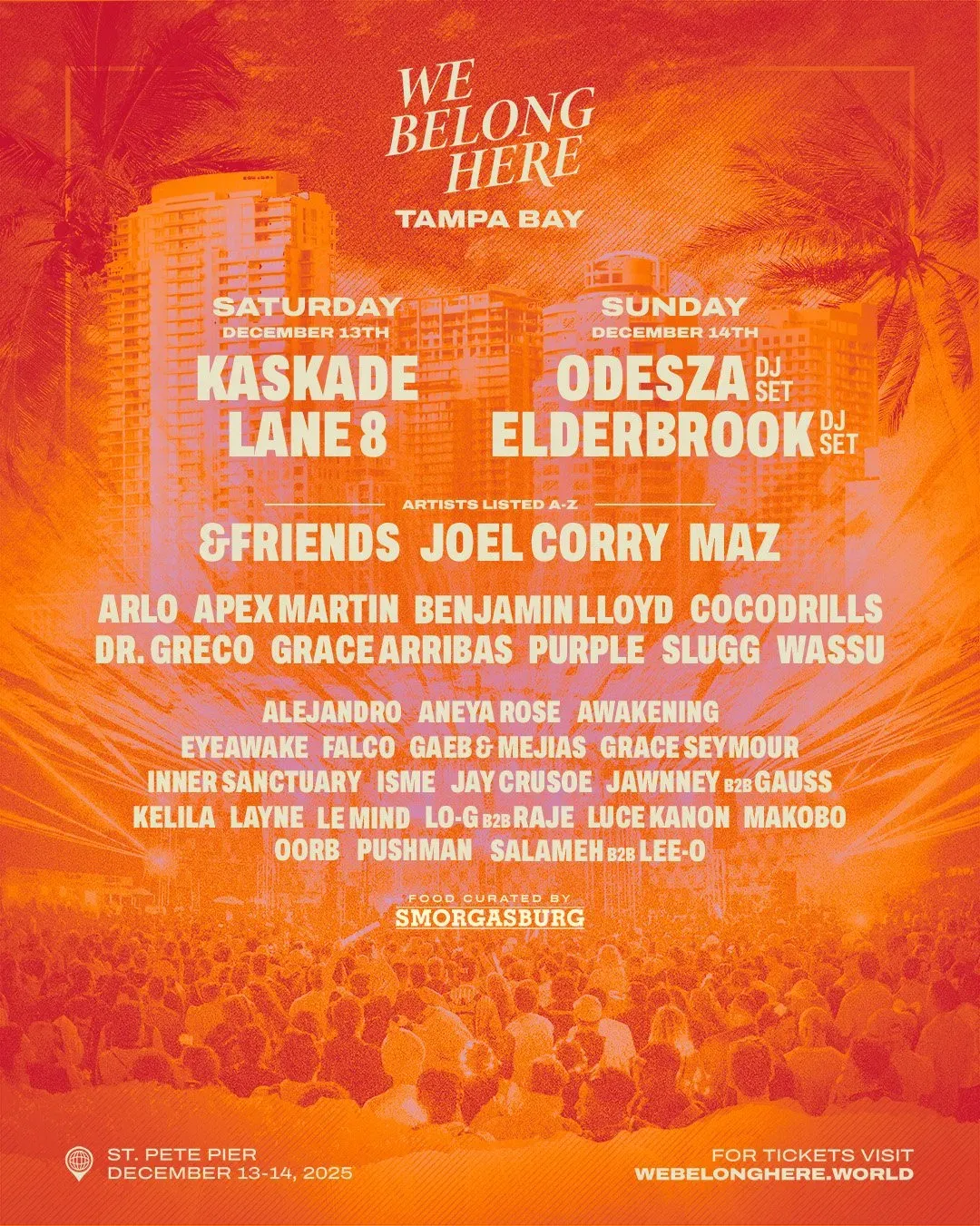 2025 We Belong Here Tampa Bay - Sunday at St Pete Pier