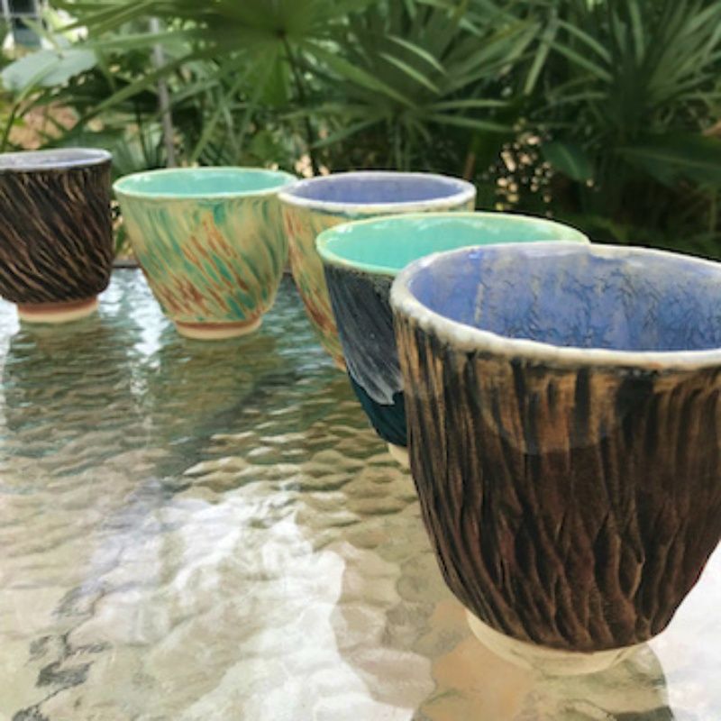 Cup, Bowl, & Plate Hand Building Course, Meets 3 Consecutive Saturdays Pineapple Gallery