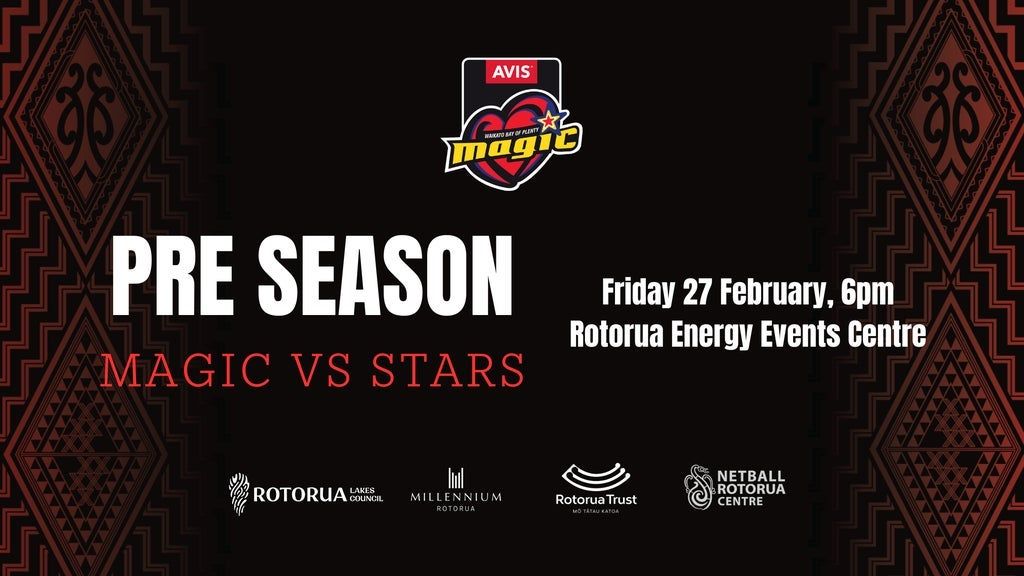 Avis Magic Netball v Stars Pre Season Match Tickets at Energy Events ...