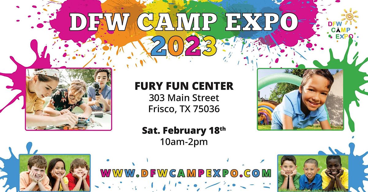 DFW Camp Expo 2023 at Fury Fun Center in Frisco! Fury Fun Center LLC