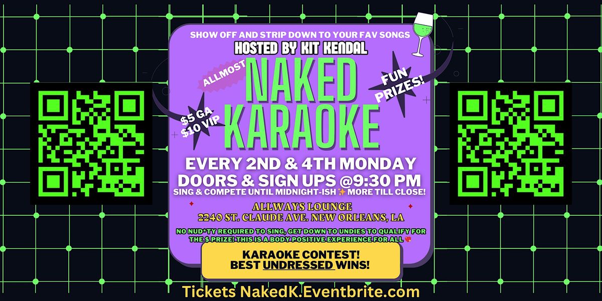 AllMost Naked Karaoke & Competition