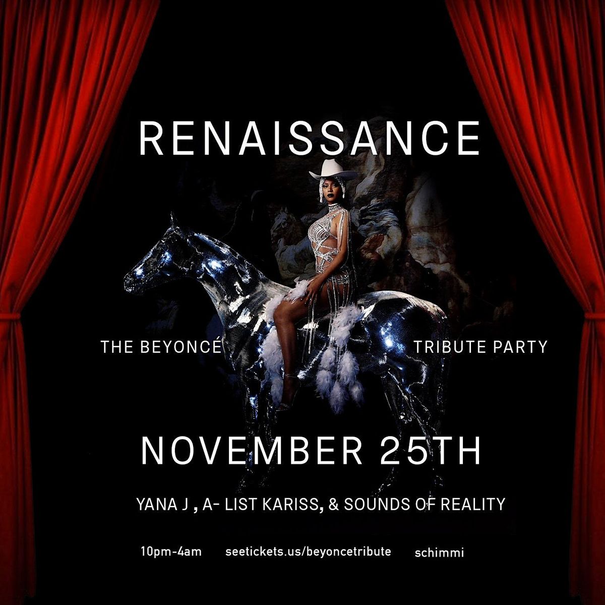 Renaissance A Beyonce Tribute Party Bar Schimmi, Brooklyn , NY