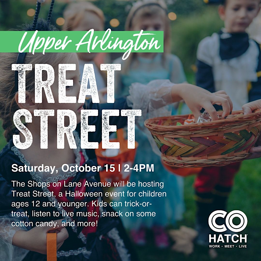 Treat Street by Shops on Lane Avenue at COhatch Upper Arlington