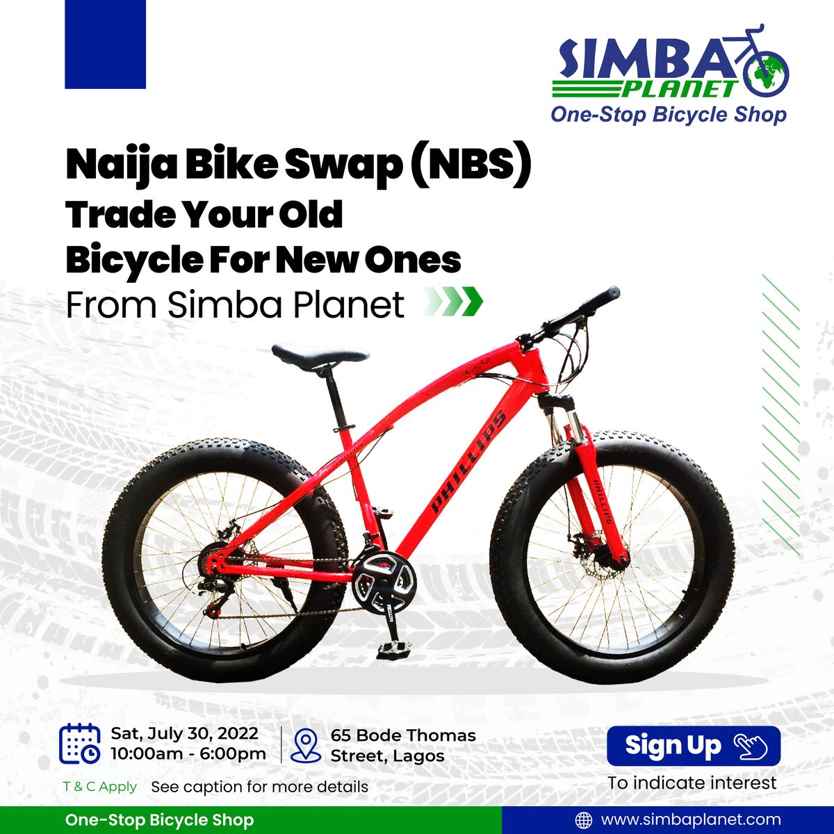 Naija Bike Swap (NBS) at Simba Planet (Bicycles & Accessories Shop ...