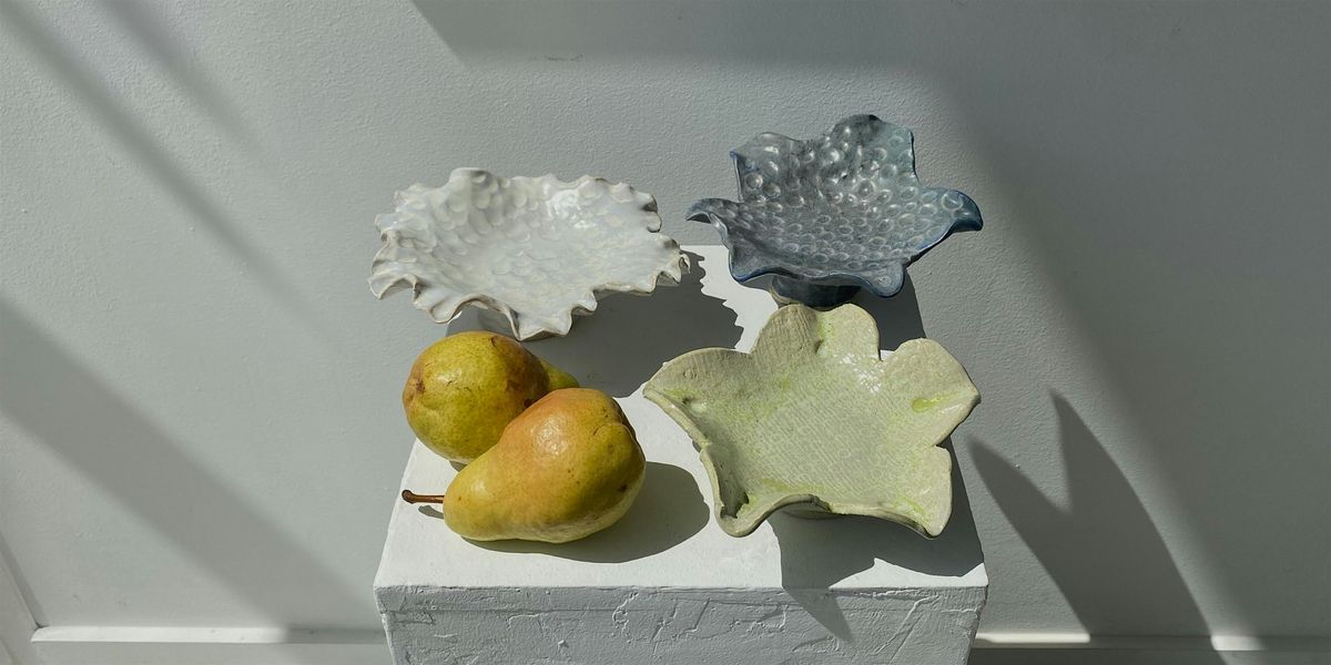 Fruit Bowl Pottery Class - Beginner Friendly Pottery Workshop