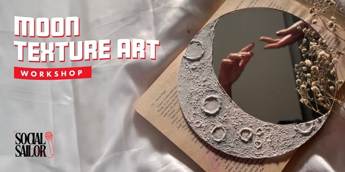 Moon Texture Art Workshop - Hyderabad