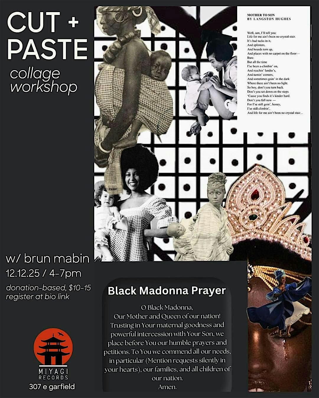 Cut + Paste Collage Workshop | Year End Edition w\/ 2 Collage Stations