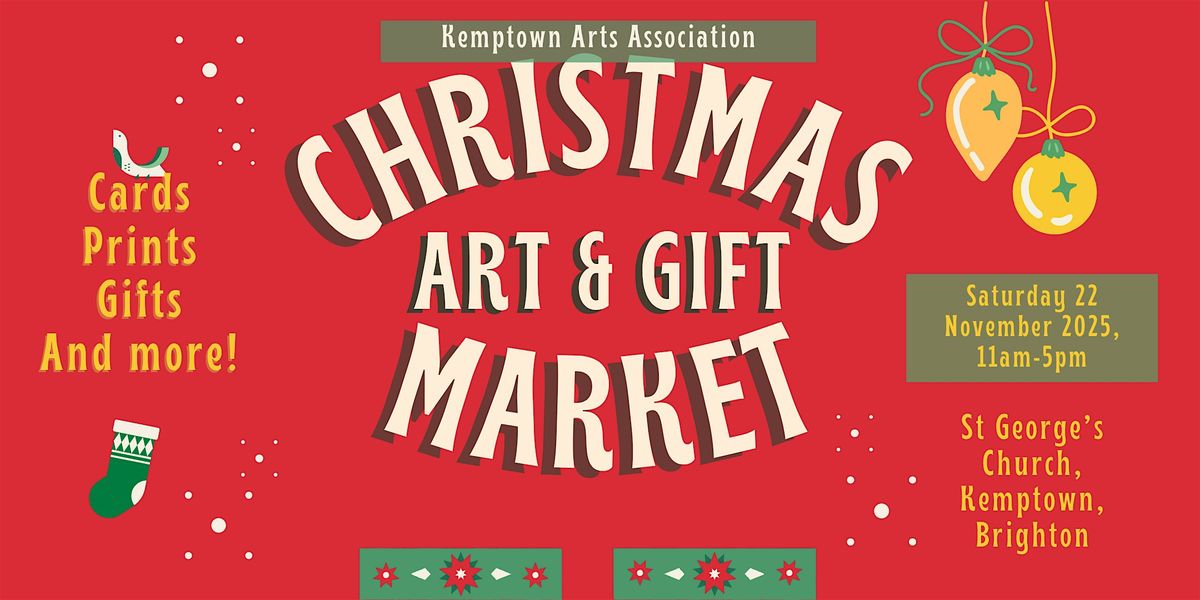 Kemptown Arts Association Christmas Art & Gift Market