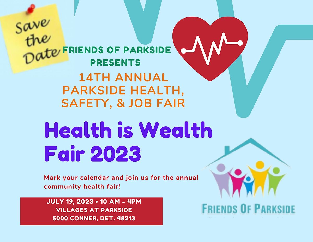 14th Annual Parkside Health, Safety, & Job Fair Attendee Form