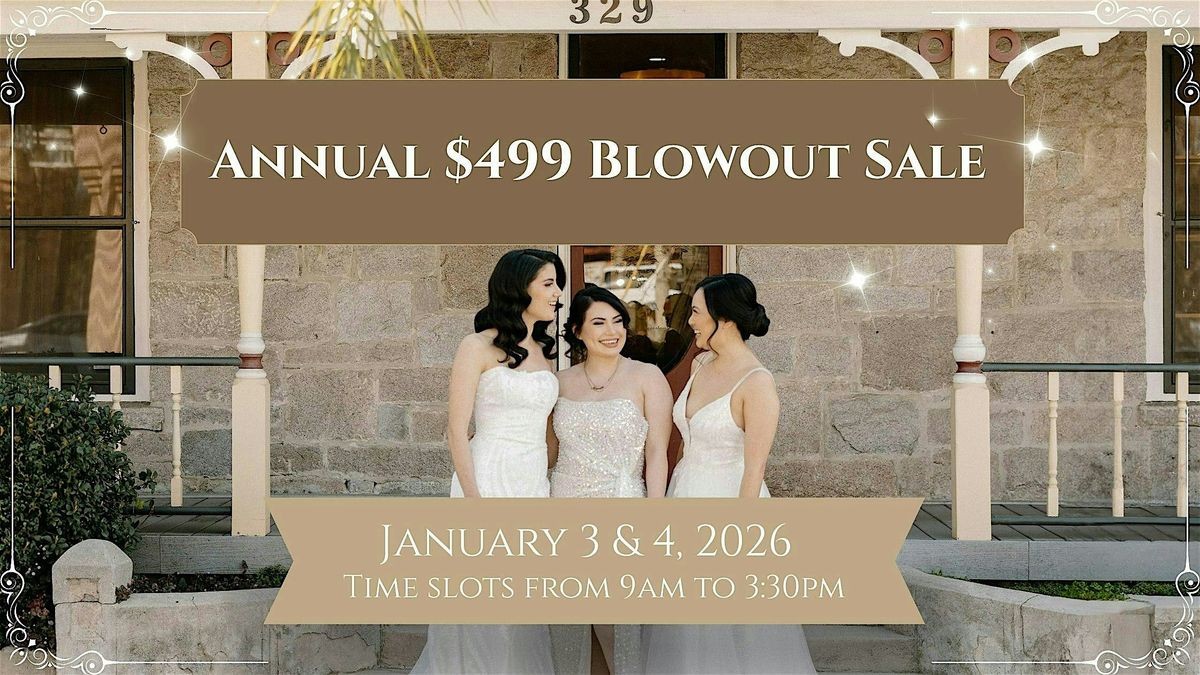 $499 Blowout Sale 2026