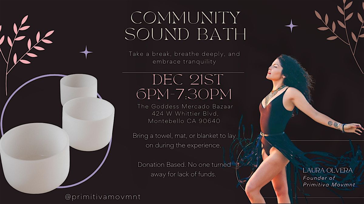 Candlelit Sound Bath