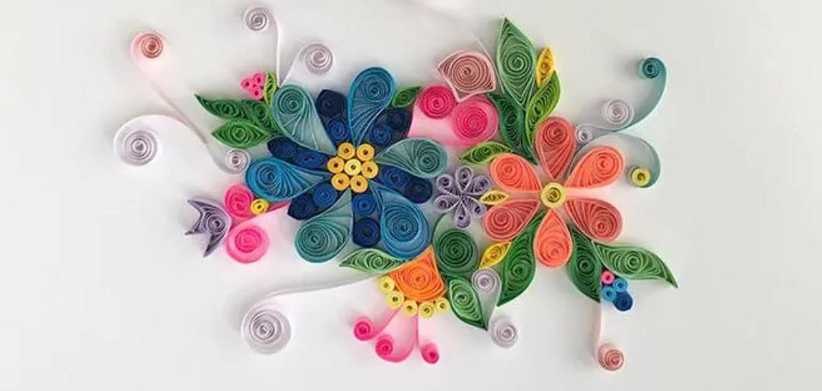 A Beginners Paper Quilling Card The Craft House, Halesowen