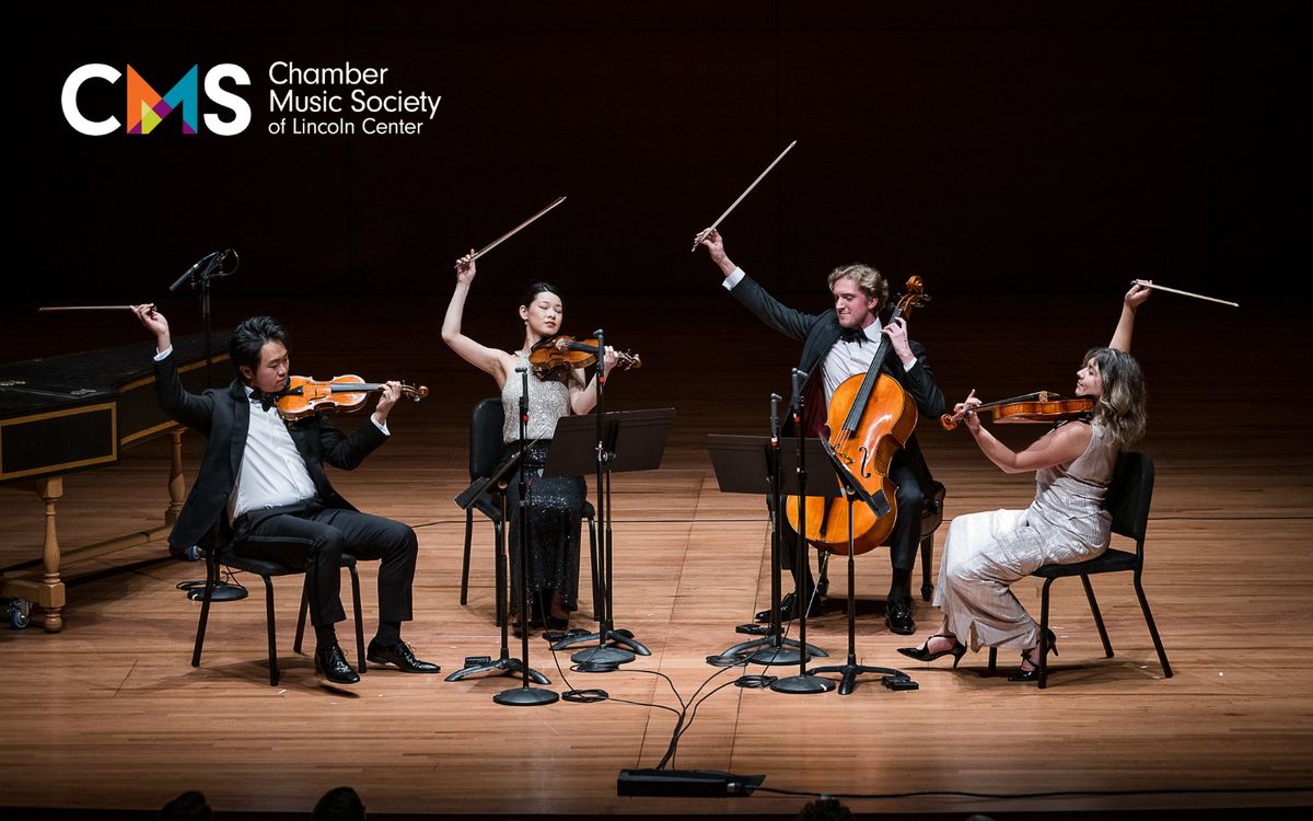 The Chamber Music Society of Lincoln Center - Gilbert Kalish and the Viano Quartet at St. Cecilia Music Center - Royce Auditorium