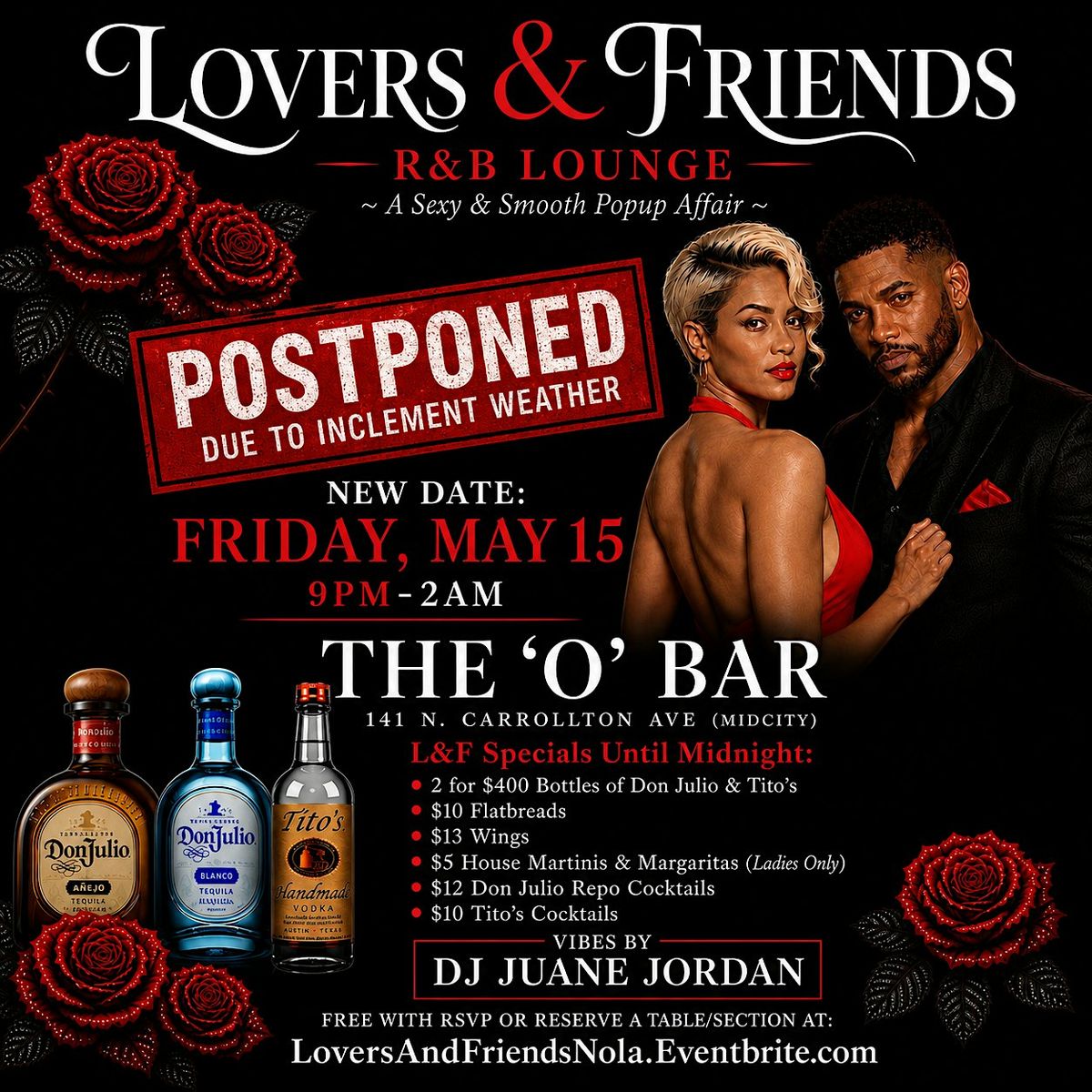 LOVERS AND FRIENDS R&B LOUNGE VOLUME IX @ THE \u2018O\u2019 BAR