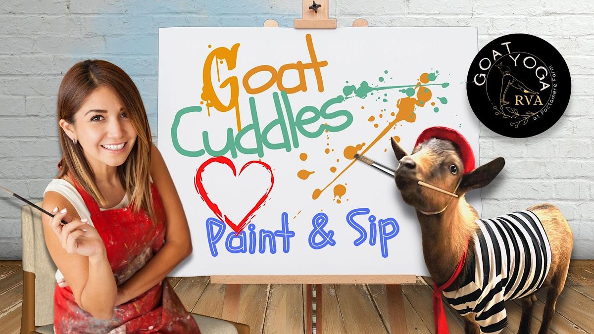Goat Cuddles Paint & Sip