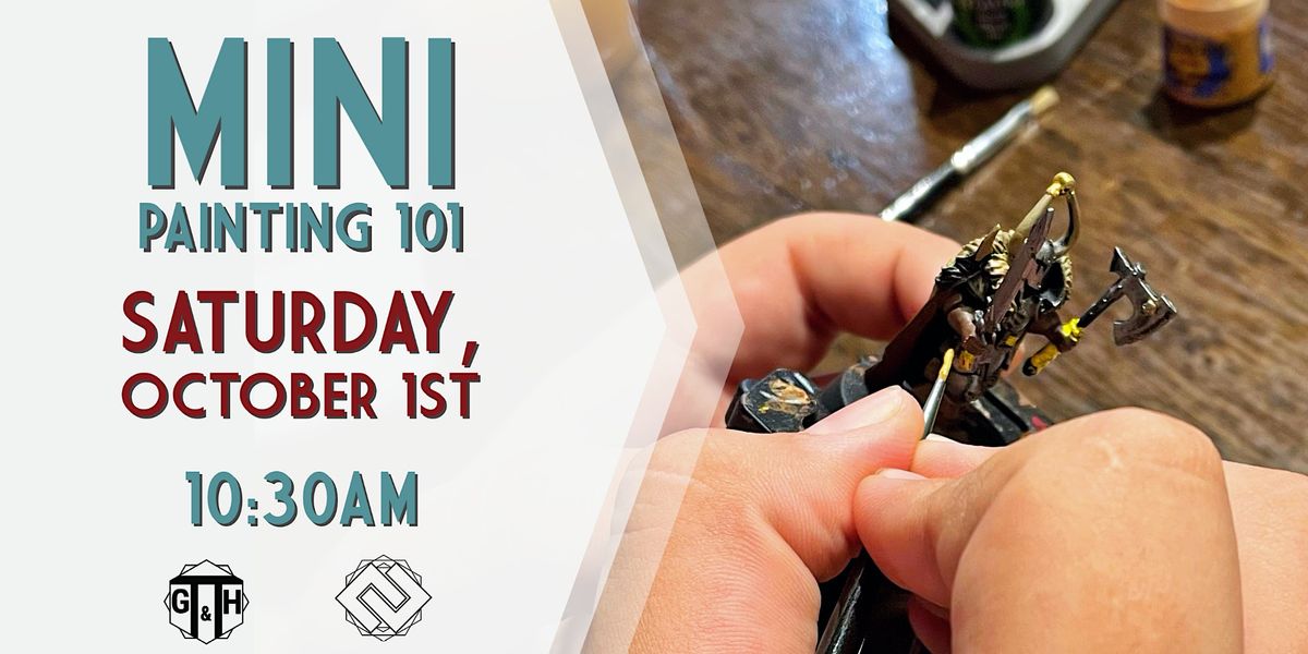 Miniature Painting 101 TableTop Game & Hobby, Overland Park, KS
