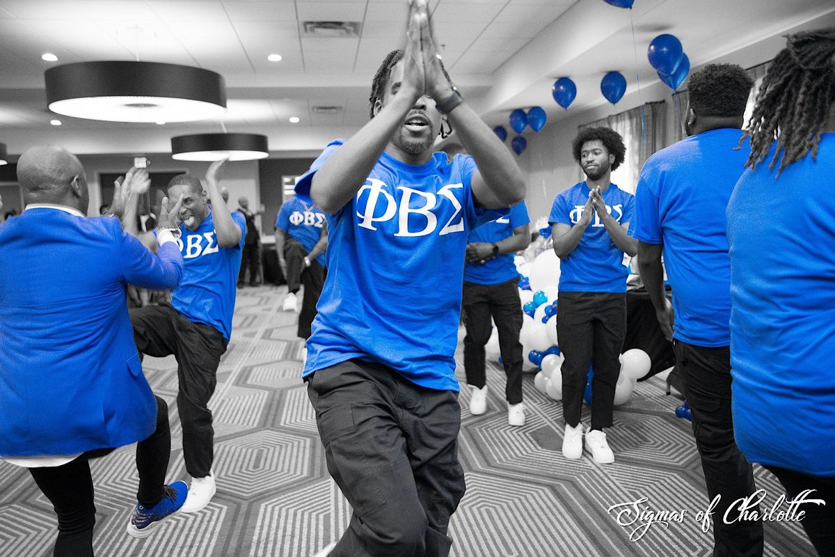 2023 Sigmas of Charlotte Strolling Bootcamp Community Service Event