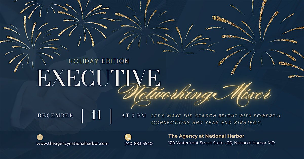 Holiday Edition: Executive Networking Mixer