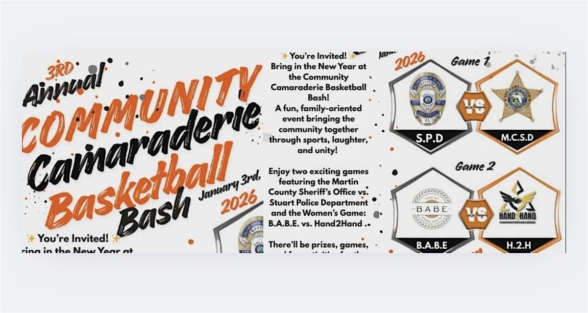 Community Camaraderie Basketball Bash