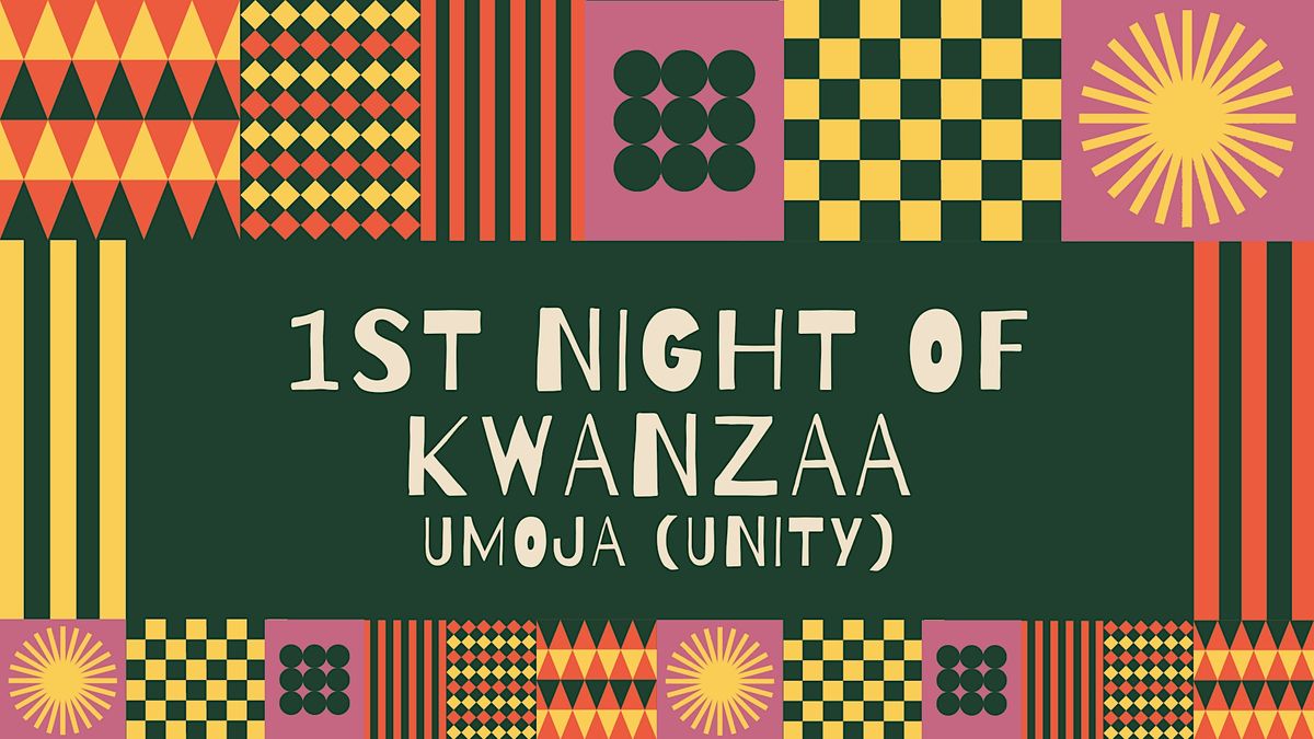 1st Night of Kwanzaa Third Ward MultiService Center, Houston, TX