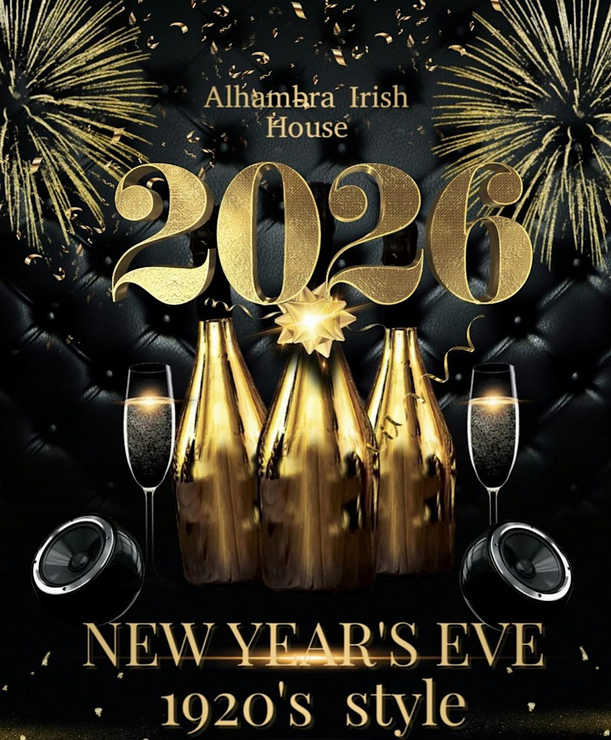 New Years Eve 1920\u2019s era party. Live music & Dancing