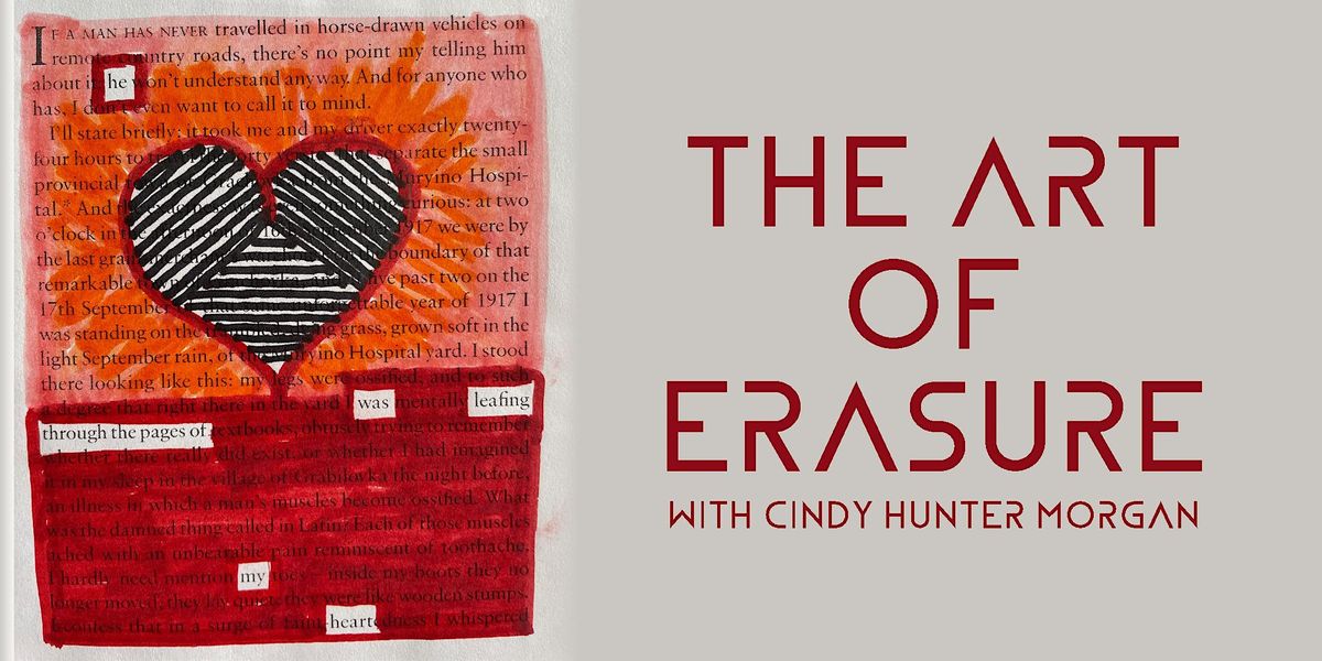 The Art of Erasure  Hessel School House - Avery Arts & Nature Learning 