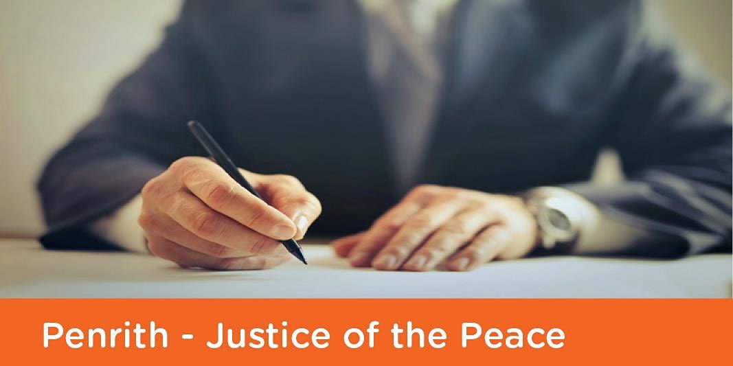 Justice of the Peace: Penrith Library - Friday 3rd June