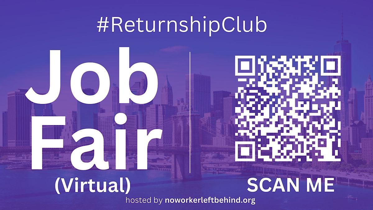 #ReturnshipClub Virtual Job Fair \/ Career Expo Event #NewYork #NYC