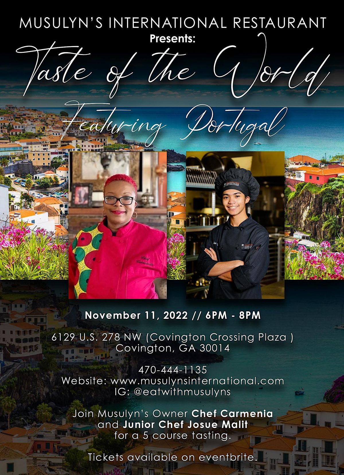 Musulyn\u2019s International Restaurant Presents: Taste of the World, Portugal