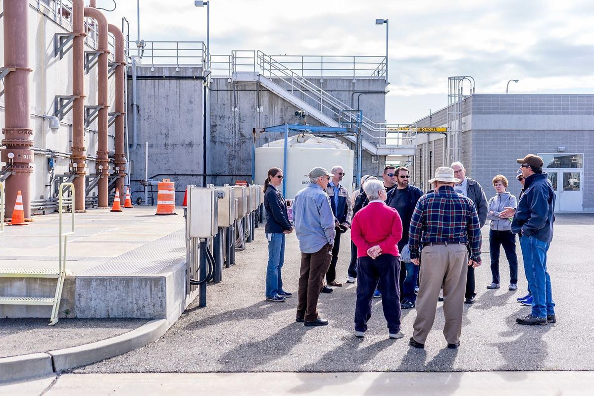 Public Wastewater Treatment Plant Tour Pleasant Grove Wastewater