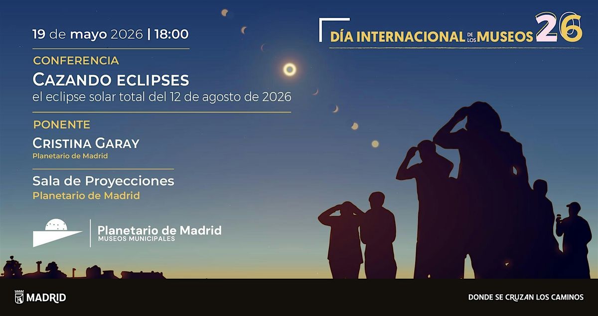 Conferencia: "Cazadores de eclipses"
