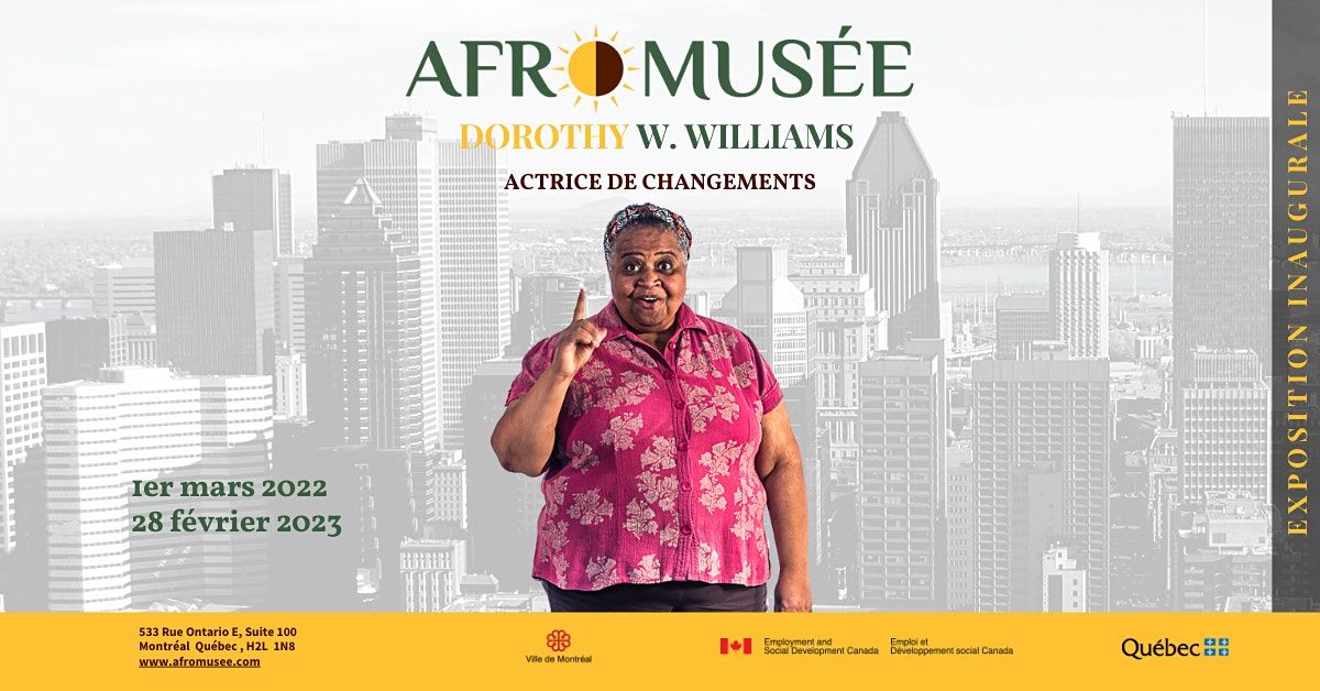 Dorothy W. Williams, Actrice de changements 533 Rue Ontario E