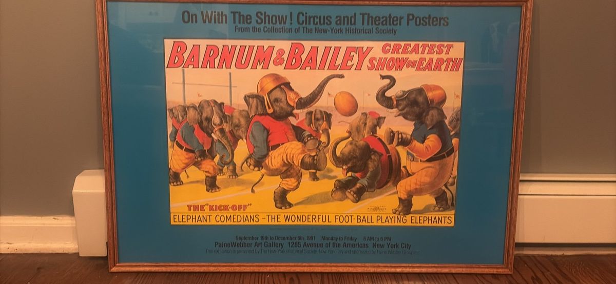 Parking Ringling Bros. and Barnum & Bailey presents The Greatest Show On Earth - New York