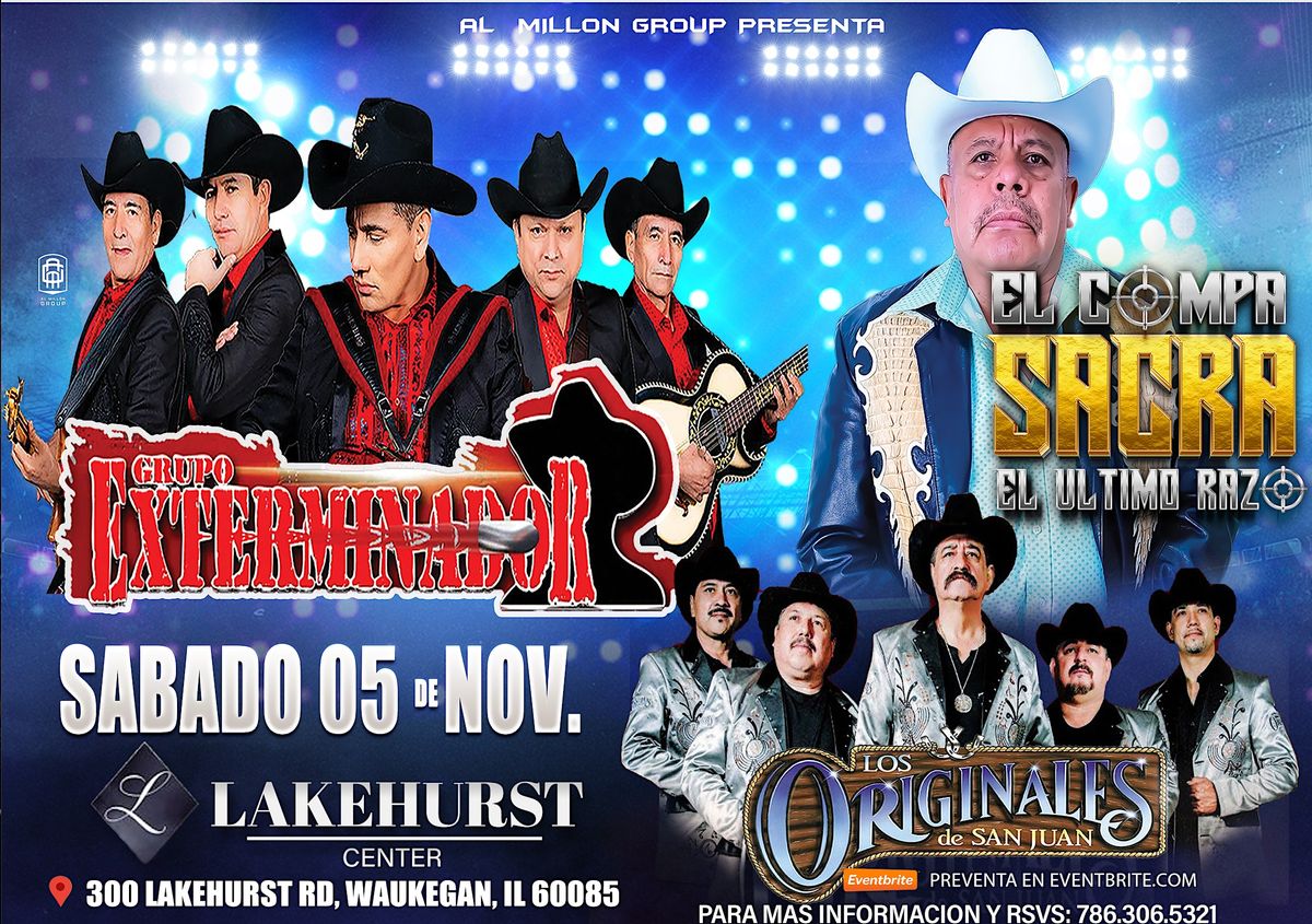 Compa Sacra / Grupo Exterminador / Los Originales de San Juan