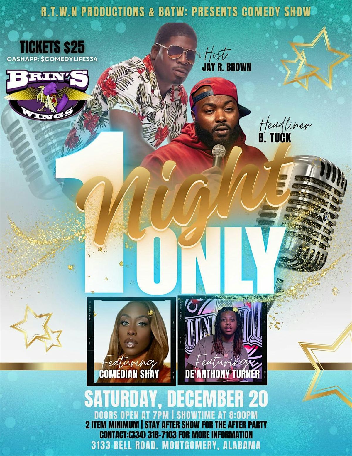 One Night Only Comedy Show