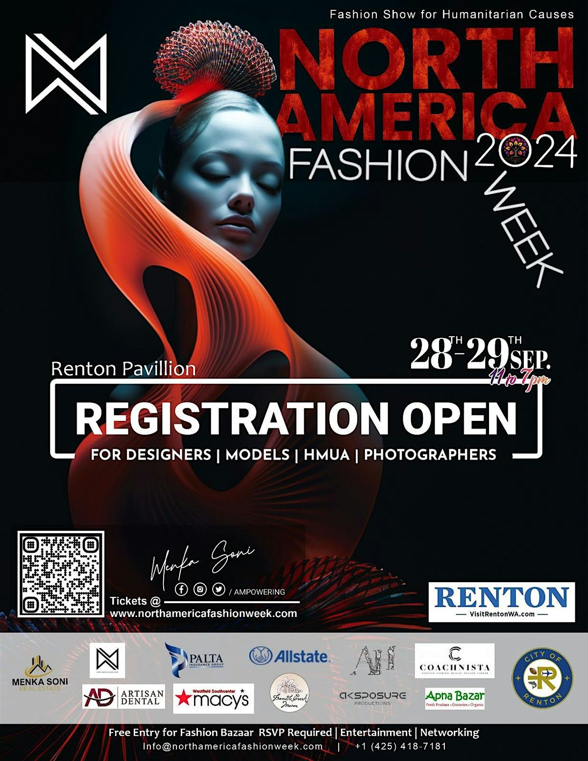 North America Fashion Week 2024 Renton Pavilion Events Center