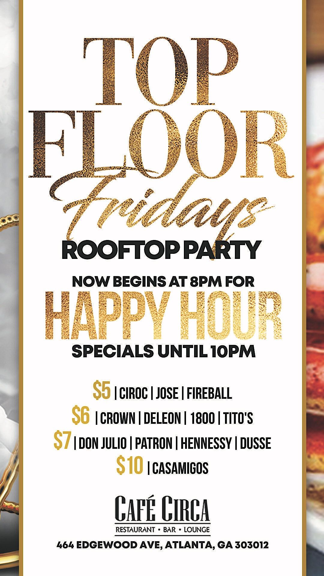ATLANTA HAPPY HOUR + NIGHTLIFE EXPERIENCE ***EVERY FRIDAY*** SEAFOOD