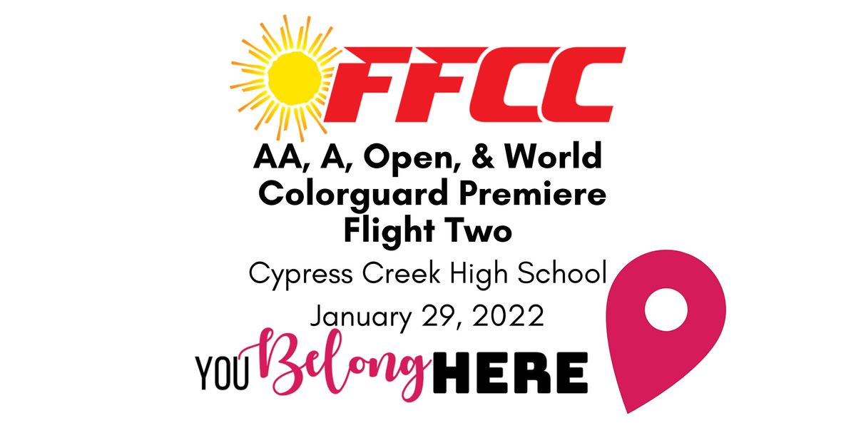 FFCC Color Guard Premiere National Classes (A, Open, and World)FLIGHT