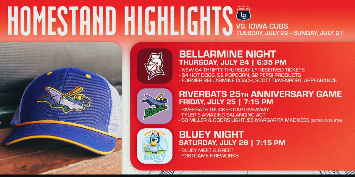 Iowa Cubs vs. Louisville Bats