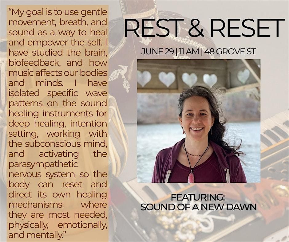 Rest + Reset: Sound of a New Dawn