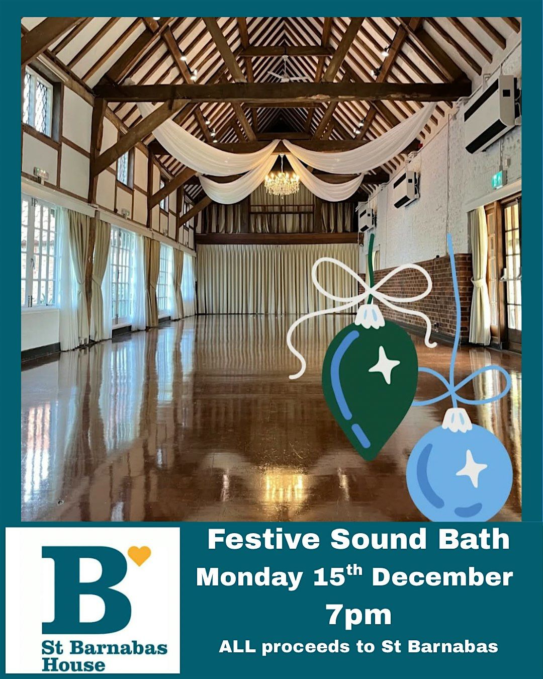 Charity Sound Bath by Candlelight  @ Field Place Barns, Worthing
