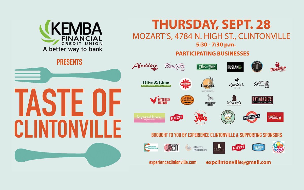 Taste of Clintonville 4784 N High St, Columbus, OH September 28, 2023