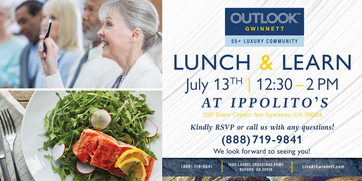 Lunch and Learn with Outlook Gwinnett | Ippolito's, Suwanee, GA | July ...